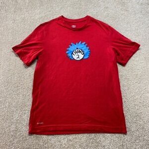 Athletic Works Shirt Mens Small Red Thing‎ 2 Dr Seuss Graphic Tee